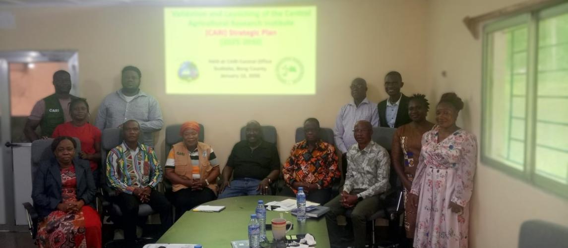 CARI and national stakeholders launched the strategic plan that it harmonized with the AAID