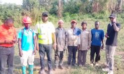 BCRP Technical team conducting field assessment in Northern Liberia